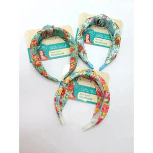 Pioneer Woman Set of 3 New Headbands Breezy Blossom Vintage Floral Sweet Rose